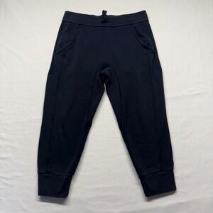 Vince Jogger Pants Men M Navy Cotton Drawstring Lounge Athletic Minimal Luxury